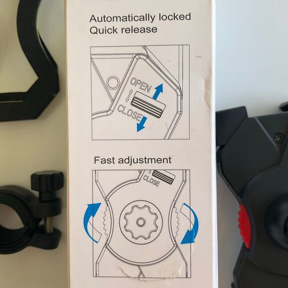 Multi-size Support Phone Holder, Black - Picture 10 of 10